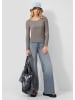 QS T-Shirt  in  9625_braun