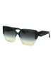 Ana Hickmann Frauen Sonnenbrille Geometrisch Grün
