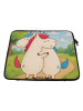 Mr. & Mrs. Panda Laptoptasche Einhorn Mitteilung Design ohne Spruch in Weiß