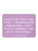 Mr. & Mrs. Panda wandmagnet Spruch Rose Herzschmerz mit Spruch in Lavendeltraum