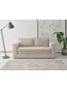 Furn.Design Sofa beige Cord, Couch 2-Sitzer 180 cm