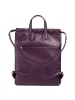 DuDu Ellesmere City Rucksack Leder 44 cm in deep purple