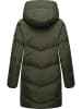 ragwear Kurzmantel Avelin in Dark Olive