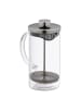 relaxdays Kaffeebereiter in Transparent/ Silber - 600 ml
