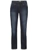 sheego Stretch-Jeans in dark blue denim
