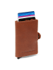 The Chesterfield Brand Baldwin Kreditkartenetui RFID Schutz Leder 6.5 cm in cognac