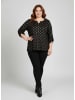 Shape Of You Blouse in Schwarz