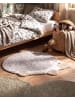 Beliani Kinderteppich HEDGY in Grau - (W) 80 x (L) 120 cm