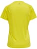 Hummel T-Shirt Hmlcore Damen in BLAZING YELLOW/TRUE BLUE
