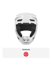 ABUS Fahrradhelm HiDrop in shiny white