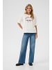 Kaffe T-Shirt kurzarm KAharries Oversize fit in Chalk W. Zinfandel Print