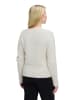 BETTY & CO Strickpullover mit V-Ausschnitt in cream