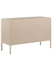 Beliani Büroschrank URIA in Beige - (W) 100 x (H) 65 x (L) 40 cm