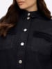 sheego Jeansbluse in dark blue