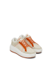 Marc O'Polo Sneaker in offwhite/burnt orange