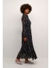Cream Kleid CRYuna A-shape in Black Ditsy Flower