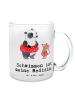 Mr. & Mrs. Panda Becher Otter Schwimmen mit Spruch in Transparent