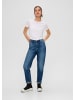 QS Denim Hose 7/8 in Blau