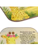 Mr. & Mrs. Panda Tisch-Untersetzer Giraffe Blumenkranz Design mi... in Weiß