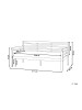 Beliani Tagesbett THEZA in Naturfarben - (W) 99 x (H) 98 x (L) 211 cm