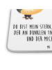 Mr. & Mrs. Panda Untersetzer Pinguin Liebe mit Spruch in Weiß