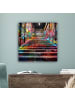 MuchoWow Leinwand bilder Bunte Treppe (BxH)