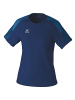 erima Damen T-Shirt in new navy/mykonos blue