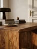 KADIMA DESIGN Schreibtisch BOHA Massiv-Holz Computertisch 140 cm breit in Massivholz
