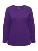 Ulla Popken Shirt in tiefes violett