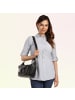 Toscanto Toscanto Schultertasche Leder schwarz ca. 34cm
