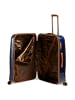 Stratic Leather and More - 4-Rollen-Trolley 76 cm L in blau