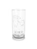 Mr. & Mrs. Panda Trinkbecher Milch Keks mit Spruch in Transparent