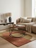KADIMA DESIGN Couchtisch Sheesham Massivholz / Metall 60 x 40 x 60 cm,