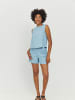 MAZINE Tanktop Iba in light blue wash