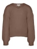 Vero Moda Girl Strickpullover in Brown Lentil