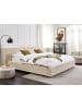 Beliani Doppelbett LINARDS in Beige - (W) 230 x (H) 88 x (L) 242 cm