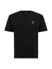 OLDSKULL T-Shirt Retro Roadtrip Logo Graphic in Black