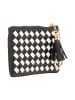 faina Damen Portemonnaie in Schwarz Weiss