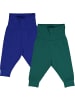 Fred´s World by GREEN COTTON Babyhose 2er-Pack in Surf/Cucumber