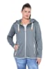 LAURASØN Sweatjacke in khaki