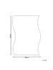 Beliani Shaggy TANGRA in Beige - (W) 160 x (L) 230 cm