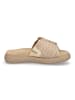 Gabor Fashion Pantolette in Beige Gold