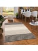 Pergamon Natur-Teppich Skandi Stripes in grau