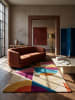KADIMA DESIGN Teppich Wolle Handgetuftet AIRE Abstrakt Wohnzimmer Modern in Multicolor