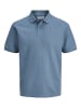 JACK & JONES PLUS Poloshirt in Blue Mirage