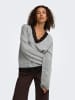 ONLY Strickpullover in Light Grey Melange