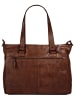 SPIKES & SPARROW Shopper in cognac