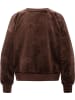 ragwear Sweater Wuss Embossed in Dark Choco