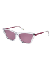 Skechers Damen Sonnenbrillen Katzenauge Transparent