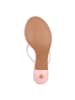 Ital-Design High-Heel Sandalette in Hellrosa